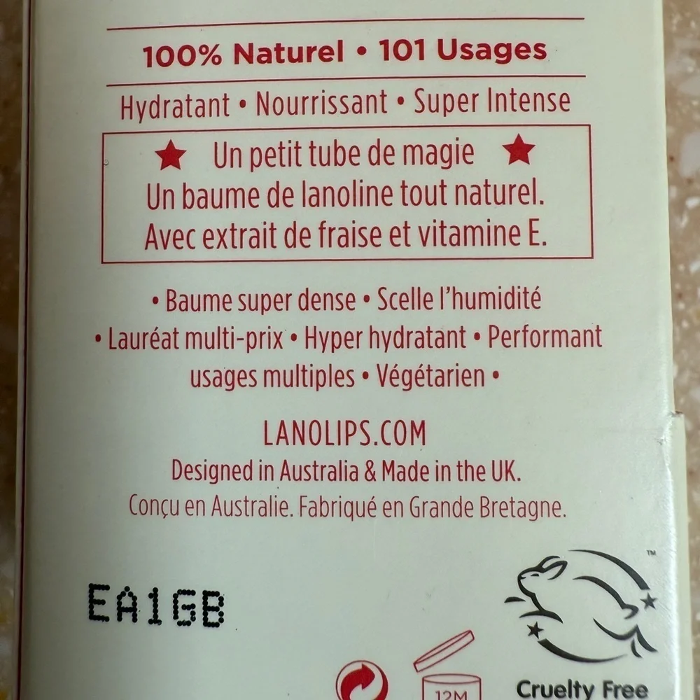 Lanolips Strawberry 101 Ointment Multi-Balm